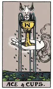 Ace of Cups tarot card