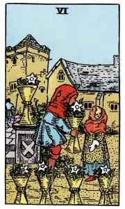 Six of Cups tarot card